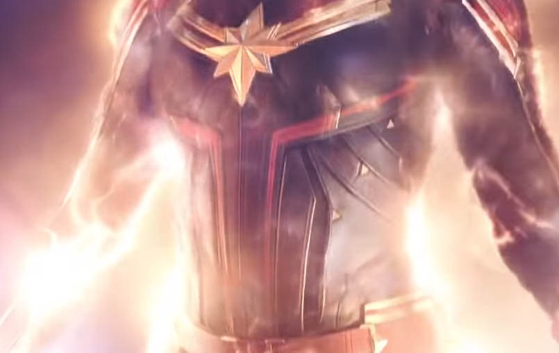 captain marvel suit