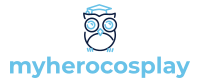 my hero cosplay logo