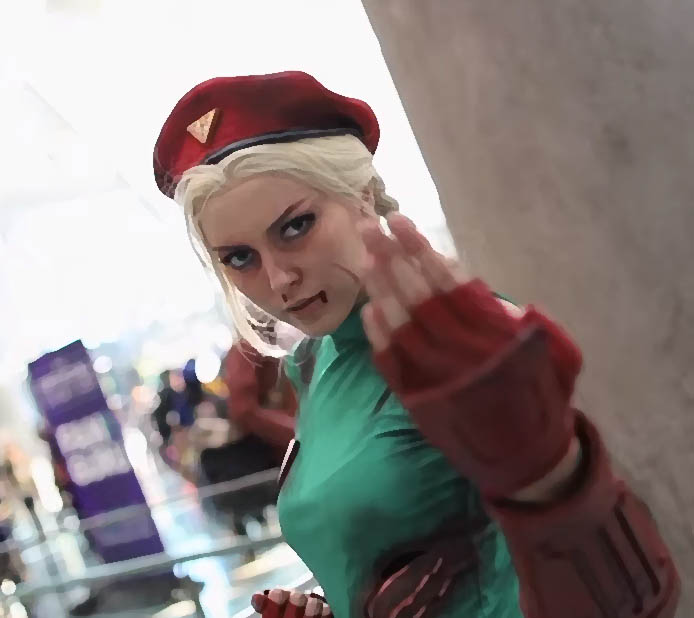 street fighter cammy cosplay