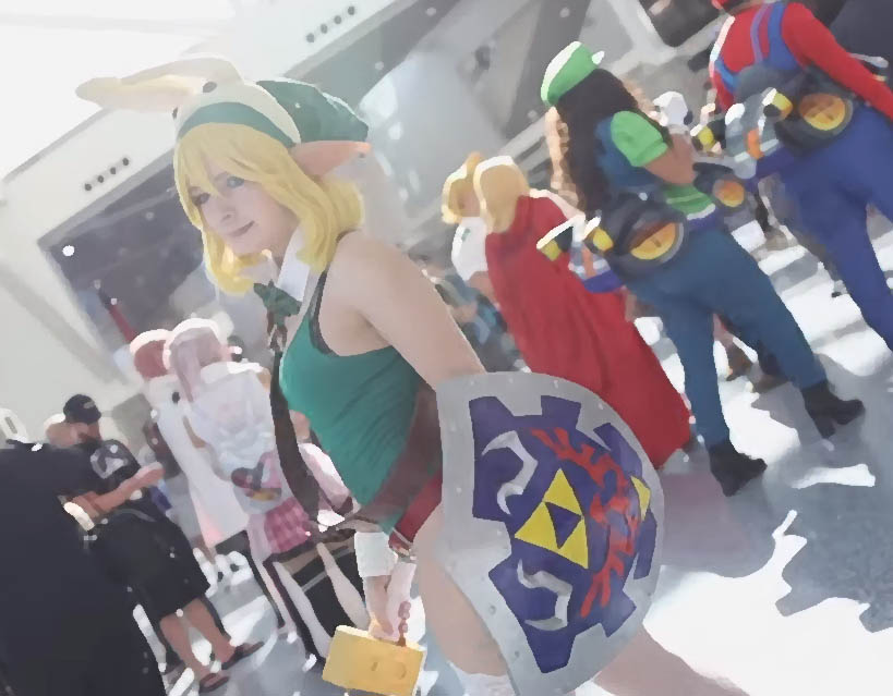 zelda link cosplay